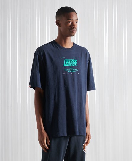 Superdry Streetwear 4 T-shirt med oversized