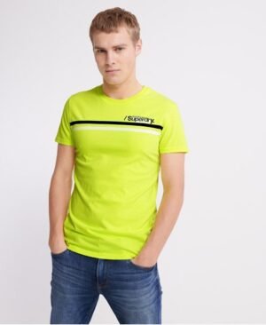 Superdry Stribet Core Logo Sport T-shirt