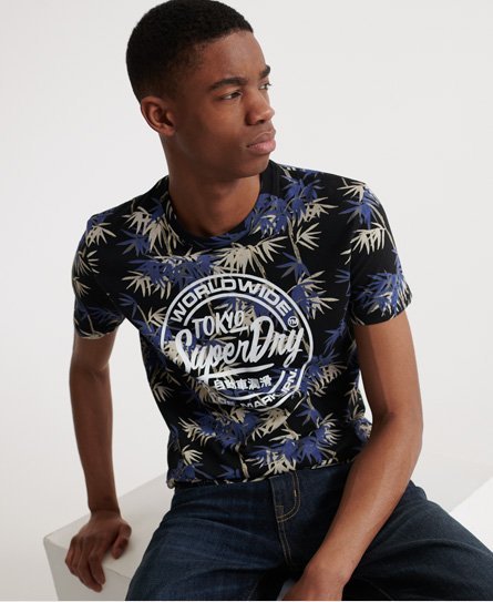 Superdry Super T-shirt med gennemgående print