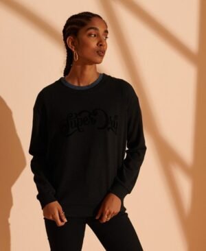 Superdry Superblød top med grafik