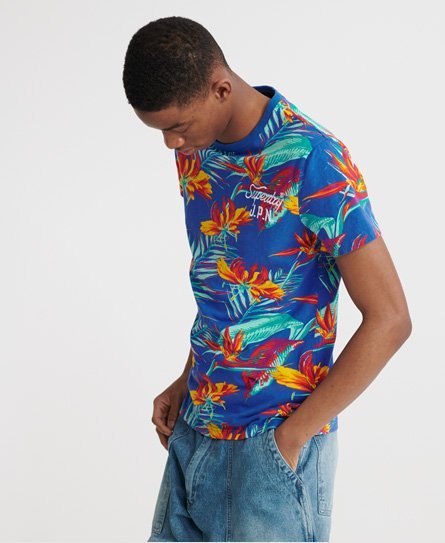 Superdry Supply T-shirt med gennemgående print