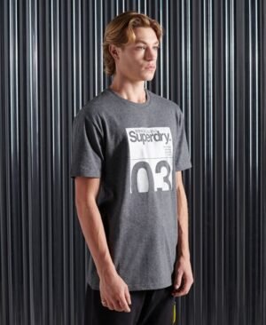 Superdry Transit T-shirt med Core Logo