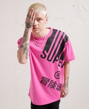 Superdry Unisex Energy T-shirt med stregkode