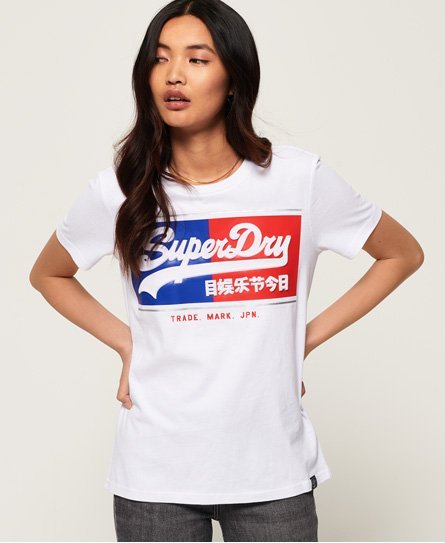 Superdry Vintage Logo Block T-shirt med præg