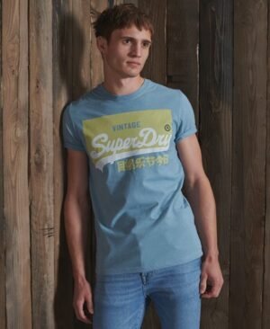 Superdry Vintage Logo Pastel T-shirt i økologisk bomuld Superdry Vintage Logo Pastel T-shirt i økologisk bomuld
