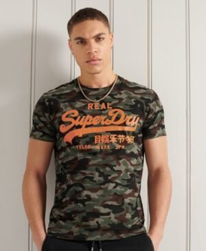 Superdry Vintage Logo T-shirt med gennemgående print Superdry Vintage Logo T-shirt med gennemgående print