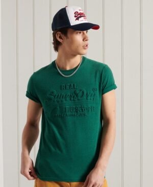 Superdry Vintage Logo T-shirt med præget logo Superdry Vintage Logo T-shirt med præget logo
