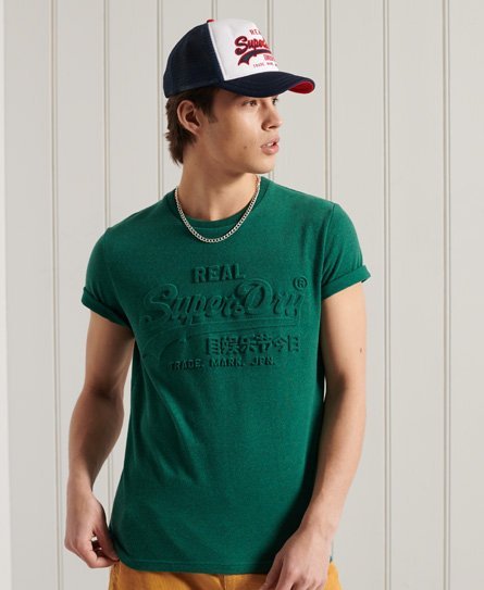 Superdry Vintage Logo T-shirt med præget logo