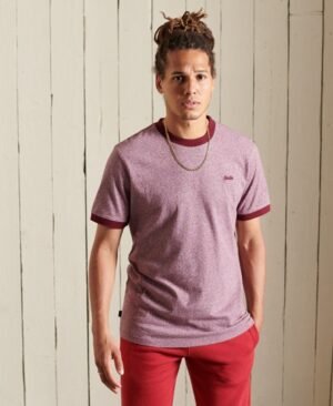 Superdry Vintage T-shirt i økologisk bomuld med kontrastfarver Superdry Vintage T-shirt i økologisk bomuld med kontrastfarver