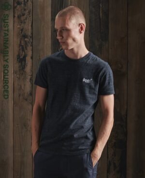 Superdry Vintage T-shirt med broderi, fremstillet i økologisk bomuld Superdry Vintage T-shirt med broderi, fremstillet i økologisk bomuld