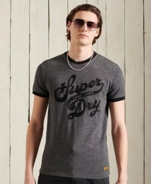 Superdry Workwear T-shirt i almindelig kvalitet med kontrastfarver Superdry Workwear T-shirt i almindelig kvalitet med kontrastfarver