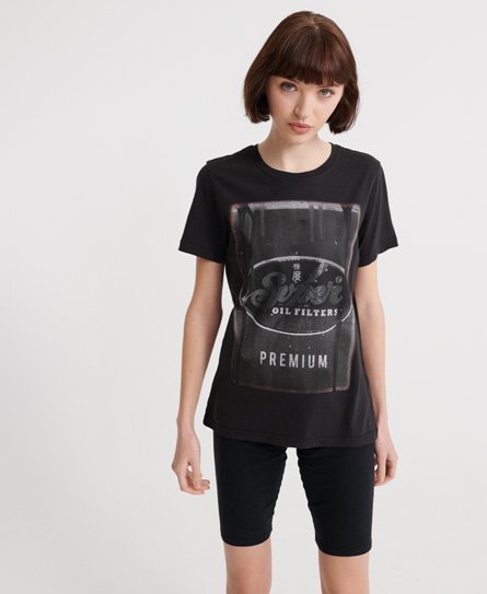 Superdry Workwear T-shirt med fotoprint