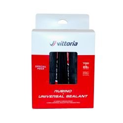 Vittoria Dæk Road Rubino V 2 Pack 28-622/700x28c - Cykeldæk Vittoria Dæk Road Rubino V 2 Pack 28-622/700x28c - Cykeldæk