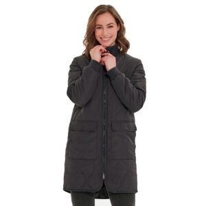 Weather Report Eilish Long Quilted Termojakke Dame