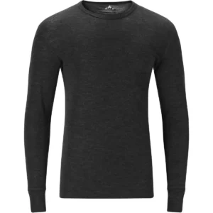 Whistler Cerro Merino uld Skiundertrøje Herre, sort