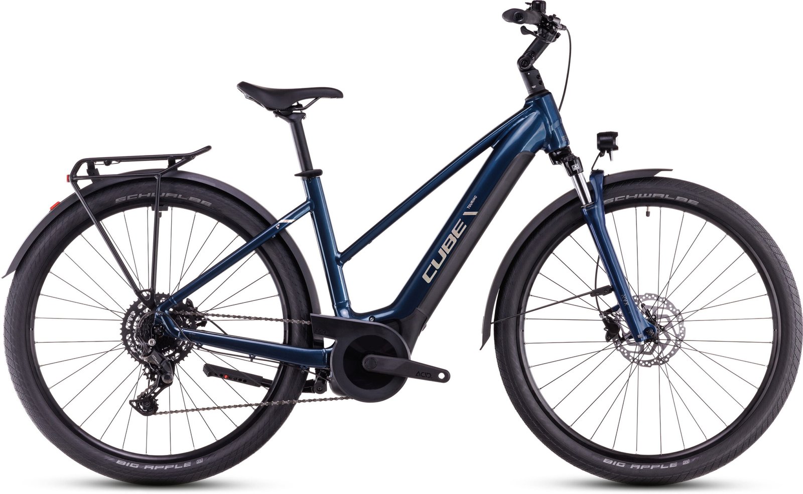 Cube Touring Hybrid ONE 500 Dame 2025 - Deepsea 'n Chrome