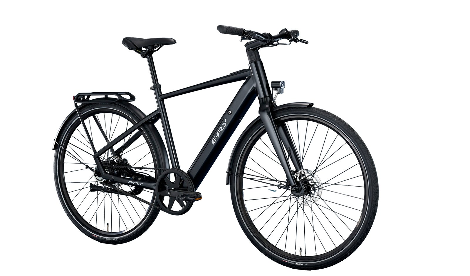 E-Fly - E - FLY Eos Herre - Black Matt - 53 cm - Elcykel