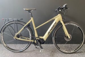 Jensen - EL - Cykel Step Dame M/remtræk Latte - S - Elcykel