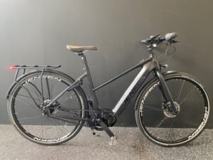 Jensen - EL - Cykel Step Dame M/remtræk Matsort - S - Elcykel