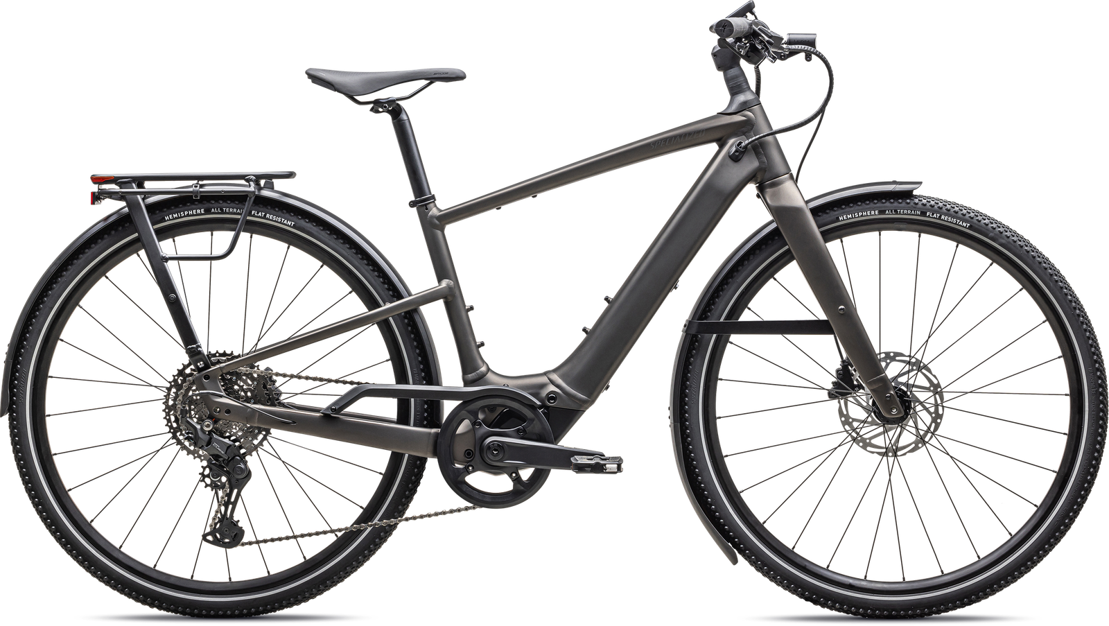 Specialized - Turbo Vado SL 2 4.0 - Satin Gunmetal / Smoke Frost - S - Elcykel