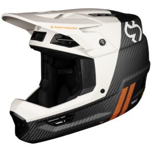 Sweet Protection - Fixer Carbon 2Vi® Mips - Fullface Hjelm - Bronco White Carbon - XL