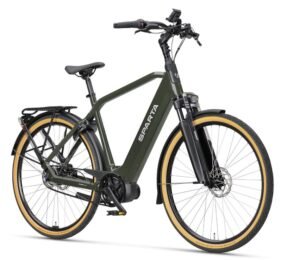 Sparta - d - Rule Energy M5tb Bes3 Flex Accu Herre 5 Grey Olive Gloss - 57 cm - Elcykel