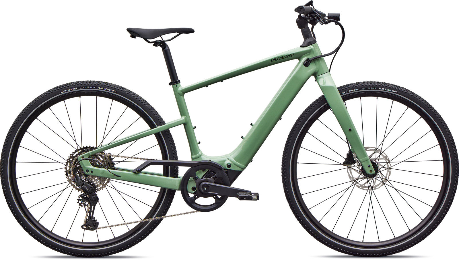 Specialized - Turbo Vado SL 2 4.0 - Gloss Pistachio - XL - Elcykel