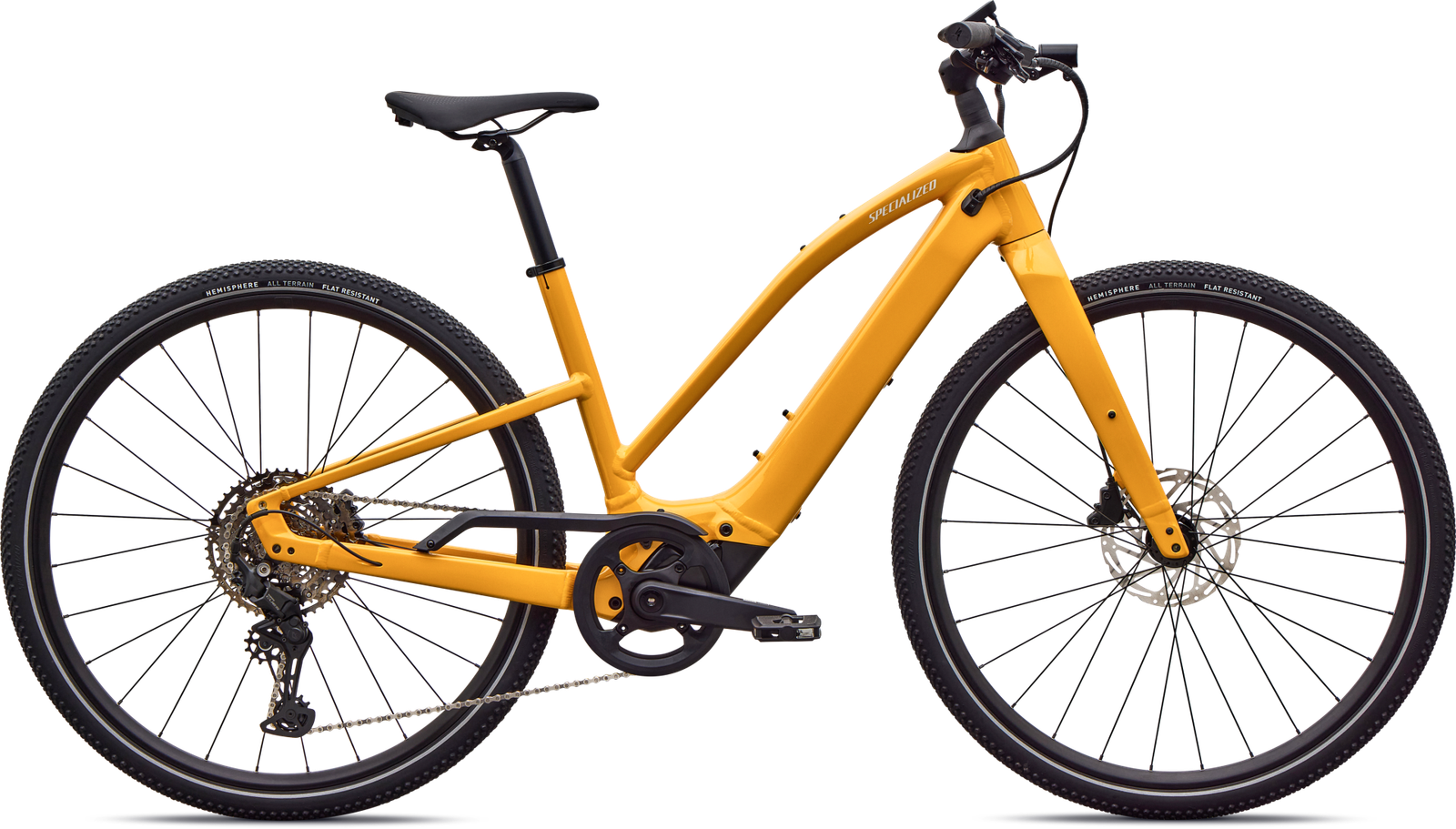 Specialized - Turbo Vado SL 2 4.0 Step - Through - Brassy Yellow - M - Elcykel