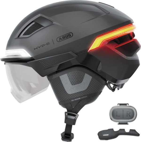 Abus Hyp-E BL.ACE m. LED Lys - Volcano Titan