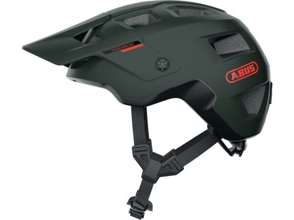 Abus MoDrop MTB Hjelm Pine Green (Hjelmstørrelse: 54-58 cm)