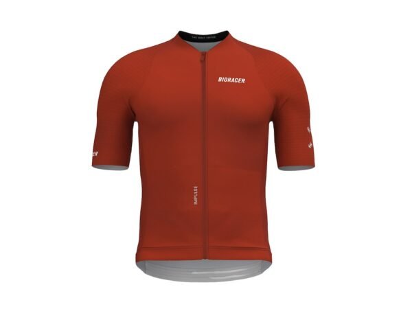 Bioracer Icon Impulse Jersey - Cykeltrøje - Korte Ærmer - Herre - Terra Cotta - XL