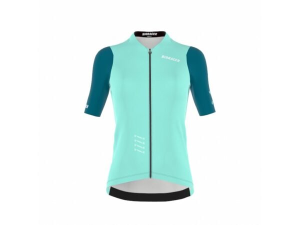 Bioracer Icon Jersey - Korte ærmer - Dame - Lyseblå/Blå - Str. S