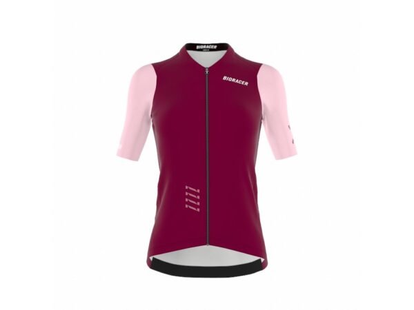 Bioracer Icon Jersey - Korte ærmer - Dame - Mørkerød/Pink - Str. L
