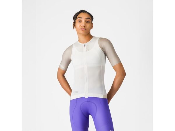 Castelli Corretto W Jersey - Cykeltrøje - Korte Ærmer - Dame - Ivory/Clay - M