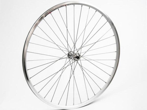 Connect City/MTB Forhjul - 700C - QR nav - Mach1 CFX 13,4 mm fælg - Sølv
