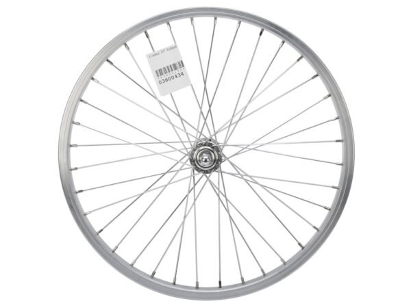 Contec 20" forhjul - Aluminiumsfælg - 19-405 -2 mm eger - Sølv