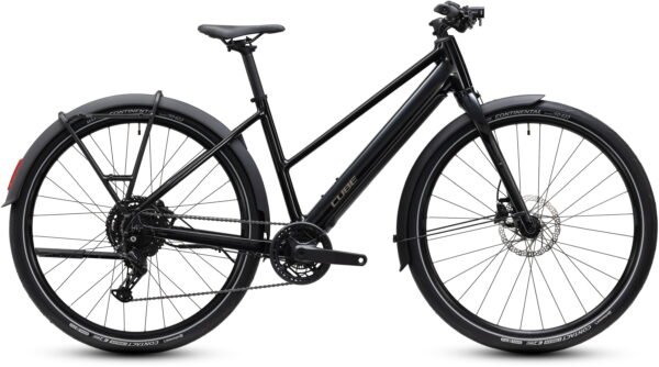Cube Editor Hybrid ONE 360 FE (Fully Equipped) Trapeze Dame 2027 - Black´n´Irongrey