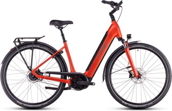 Cube Supreme RT Hybrid Deluxe EX 625 2025 - Fireorange 'n Lunar