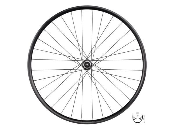 FORCE Basic baghjul 29"(622x23) Shimano 8-11 gear Disc Center lock 32 eger huller