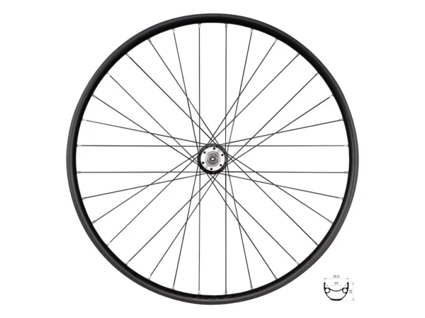 FORCE XC baghjul 29"(622x23) Shimano 8-11 gear Disc 6 bolt 32 eger huller
