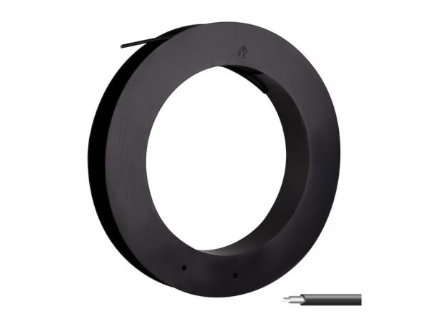 FORCE udvendig bremsekabel 5 mm 50 meter rulle sort