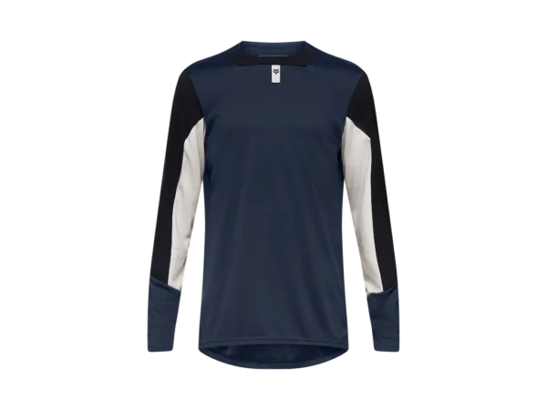 FOX Defend Jersey - Cykeltrøje - Lange ærmer - Herre - Dark Blue - Str. L