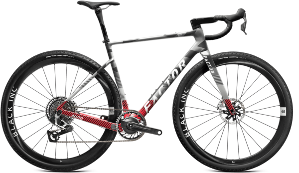 Factor ALUTO GRAVEL SRAM RED XPLR 2026 - Quattro Grey