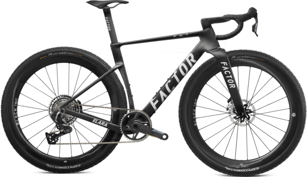 Factor ELARA GRAVEL SRAM FORCE XPLR Black Inc 46 2026 - Matte Carbon