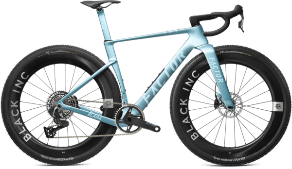 Factor ELARA GRAVEL SRAM FORCE XPLR Black Inc 64 2026 - Virescent Blue