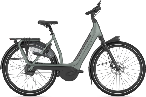 Gazelle Avignon C380+ Dame 2026 - Twilight Green Mat
