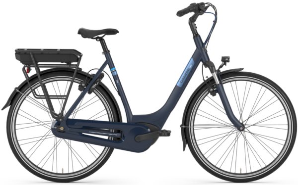 Gazelle Paris C7 HMB 300wh Dame 7g 2022 - blå