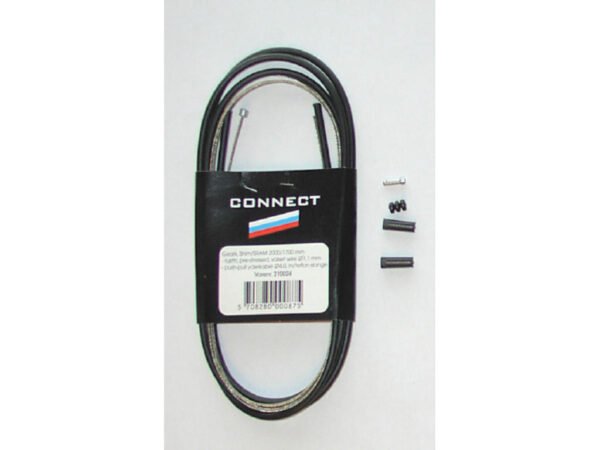 Gearkabel 1,1 x 2000/1700mm Sort.