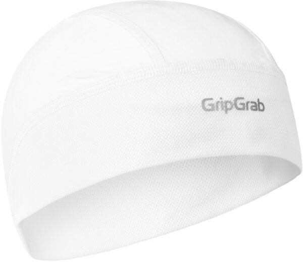 GripGrab UPF 50+ Letvægts Summer Skull Cap - White