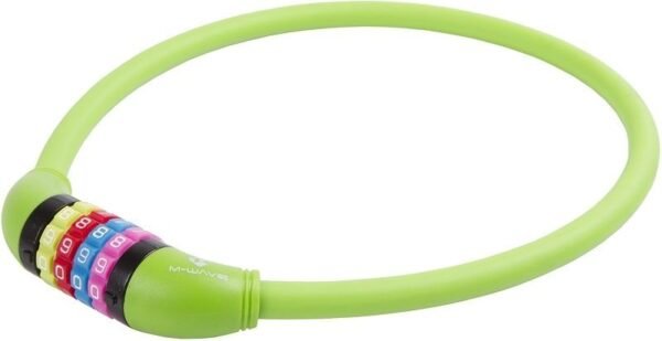 M-Wave DS 12.6,5 cykellås med kode, grøn
